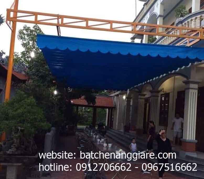 mái xếp nhà hàng quán cafe. 